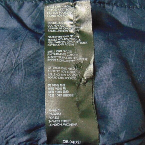 Free People We the Free Navy On My Mind Dolman Puffer Bomber Jacket L - Picture 11 of 11